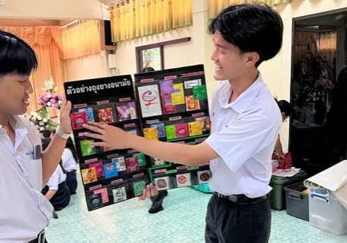 UN News/Daniel Dickinson Thai students are learning about sexual and reproductive health issues, supported by the UN Population Fund (UNFPA).